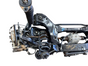 INFINITI QX50 2019–2025 / QX55 2022–2024 OEM Complete Rear Subframe Crossmember with Differential & Suspension – RIGHT SIDE DAMAGED  – Used