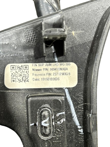 2019–2025 Infiniti QX50 OEM Center Console Shift Panel Trim with Start/Stop, Drive Mode, Auto Hold & Parking Brake Switches (96941-5NA0A)