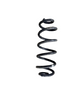 Infiniti QX50 ( 2019-2025) QX55 ( 2022-2025) Rear Infiniti OEM Suspension Coil Spring – Used
