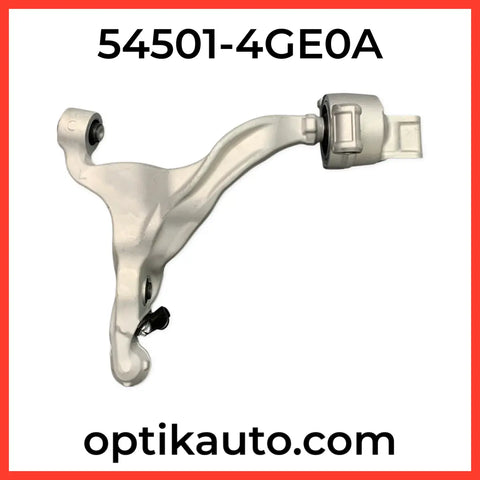 Infiniti Front Left Lower Control Arm W/Ball Joint Q50|Q60 AWD (54501-4GE0A) - OPTIK AUTO  9173-6496 QUEBEC INC