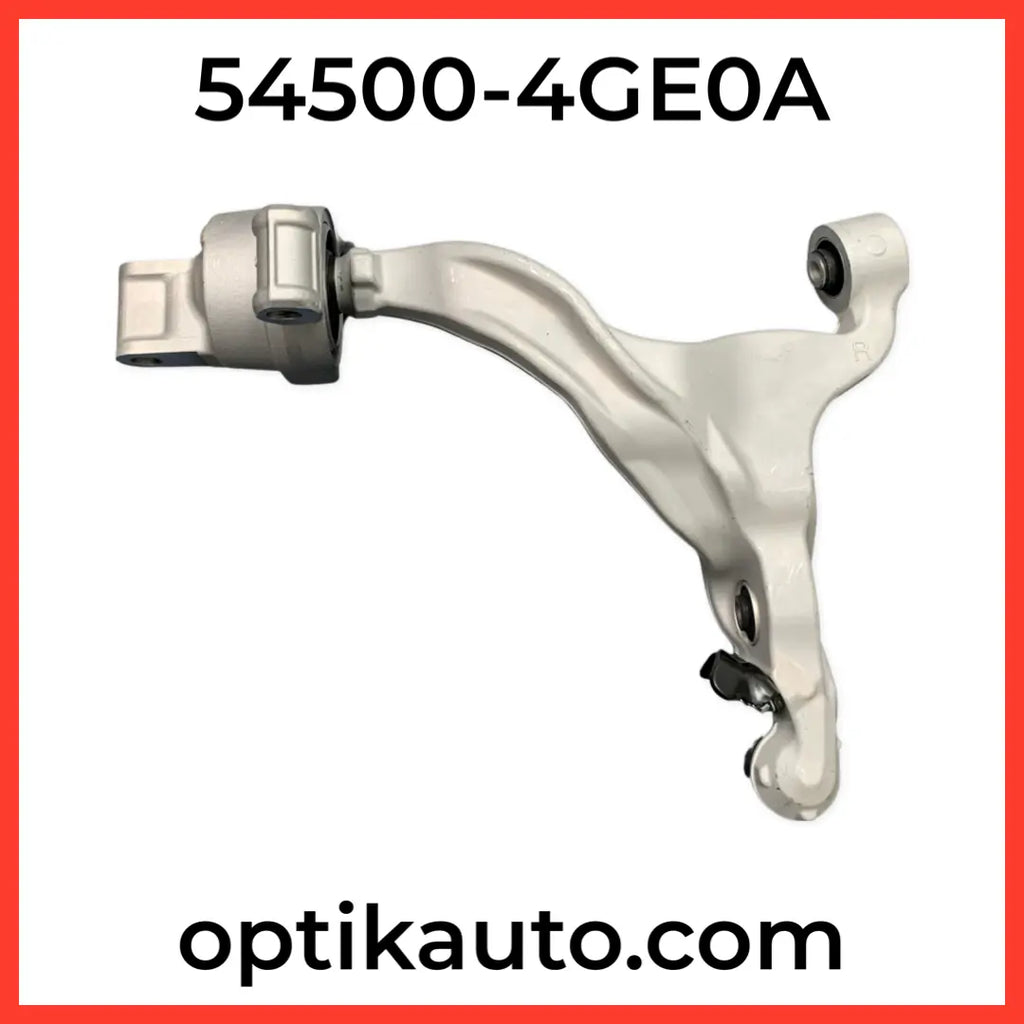 INFINITI FRONT RIGHT LOWER CONTROL ARM W/BALL JOINT Q50|Q60 AWD - OPTIK ...