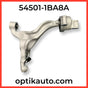 Infiniti Front Left Lower Control Arm W/Ball Joint EX35|EX37|G37|Q60|QX50 AWD (54501-1BA8A) - OPTIK AUTO  9173-6496 QUEBEC INC