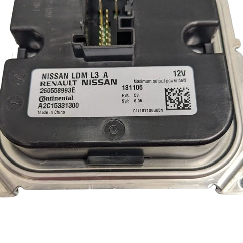 INFINITI LED Control Unit Module Computer Driver ECU - (26055-8993E) - OPTIK AUTO  9173-6496 QUEBEC INC