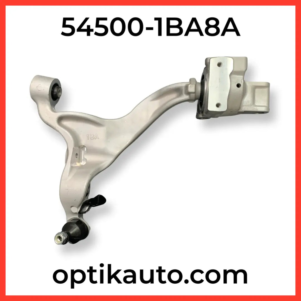 Infiniti Front Right Lower Control Arm W/Ball Joint EX35|EX37|G37|Q60|QX50 AWD (54500-1BA8A)