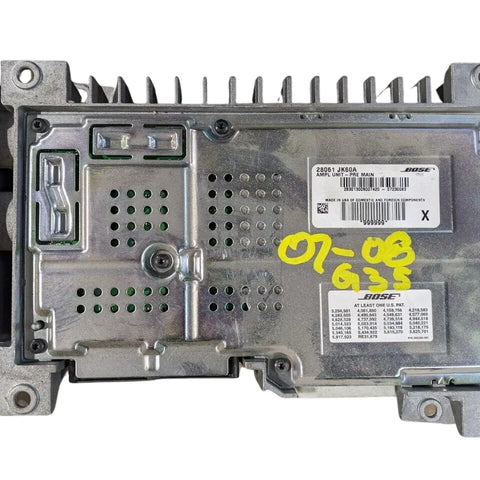 INFINITI G37 (07-08) Under Package Deck Bose Amplifier 28061-JK60A OEM - OPTIK AUTO  9173-6496 QUEBEC INC