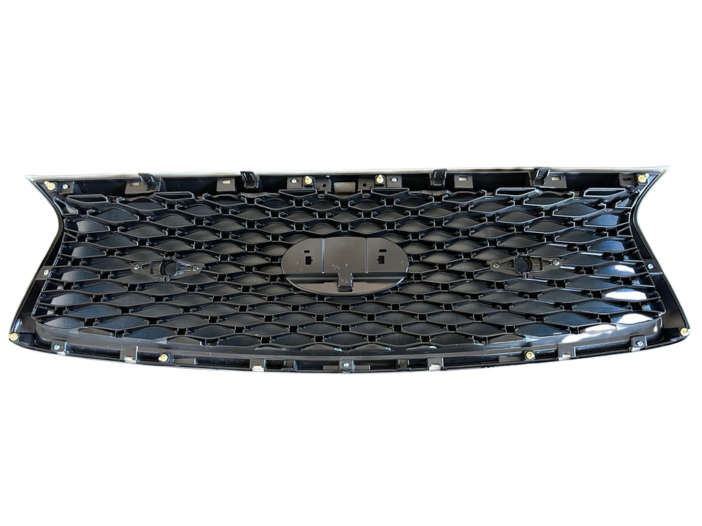 Infiniti Q50 (2018-2022) Front Bumper Upper Grille (Gloss Black)