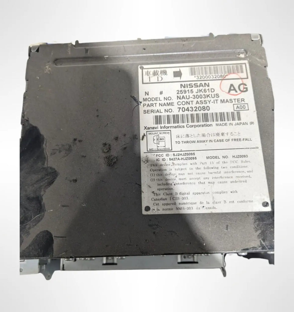 Infiniti Controller Assy JX35(13)/QX60(14-15) 2591A-ZX78D